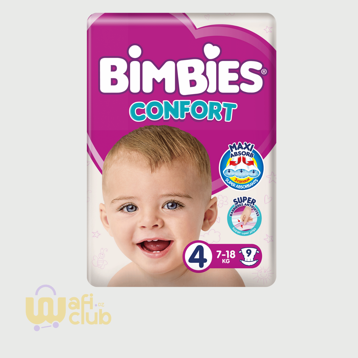 Changes bébés Bimbies Confort Small Pack Maxi x 09