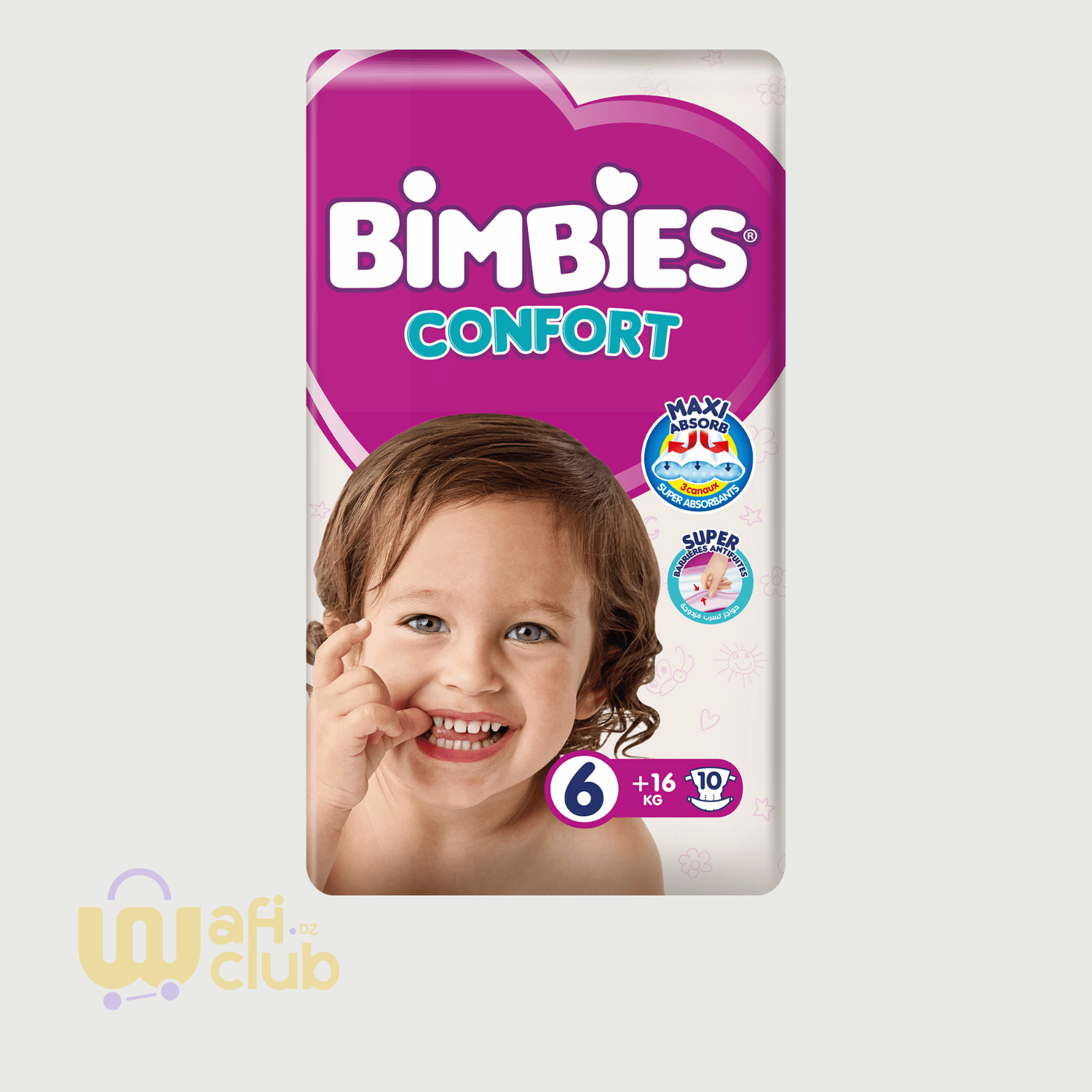 Changes bébés Bimbies Confort Small Pack Junior+ x 10